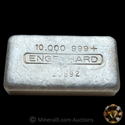 Engelhard Vintage Poured 10oz Rare “Double-X” Prefix Vintage Silver Bar