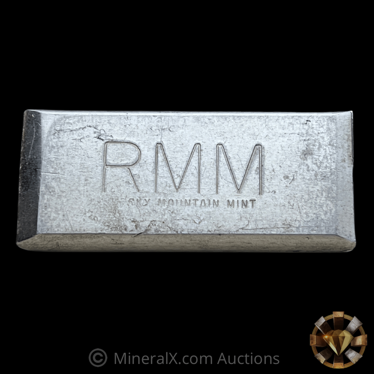 Rocky Mountain Mint RMM 5.11oz Vintage Silver Bar