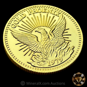 Complete Vintage 1979 Phoenix Gold Set (1oz,1/2oz,1/4oz,1/8oz) [1.87toz pure gold] w/ Rare Original Capital Plastics Display