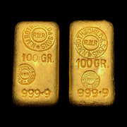 Authentic N.M. Rothschild & Sons Gold Bar Collection