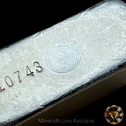 American Gold and Silver AGS Vintage Poured Silver Bar