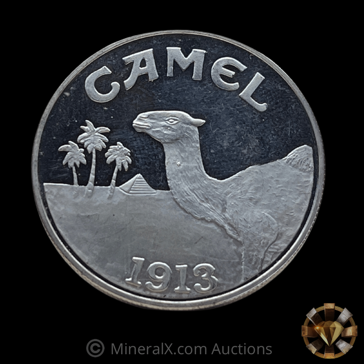 Camel 1993 80 Year Anniversary Vintage Silver 1oz Coin
