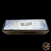Smiths 31.38 toz Vintage Poured Silver Bar