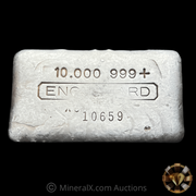 Engelhard 10oz “X8 Prefix” Vintage Poured Silver Bar