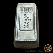 Unique APM Vintage 50oz Silver Bar