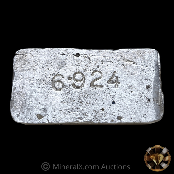 G&S 5.06oz Vintage Poured Silver Bar